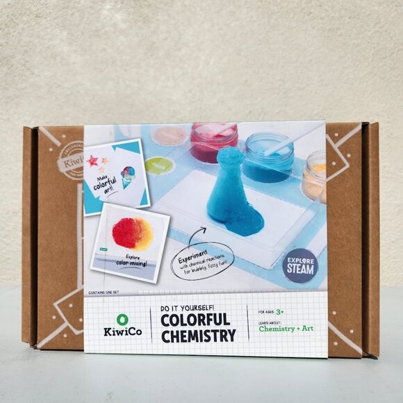 NEW KiwiCo. Kiwi Co. Colorful Chemistry Science Kit Craft Experiments School Sup - Picture 2 of 7